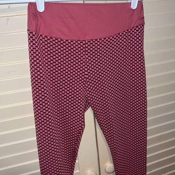 Blue Bubble Scrunch Butt Gym Leggings - Picture 2 of 4